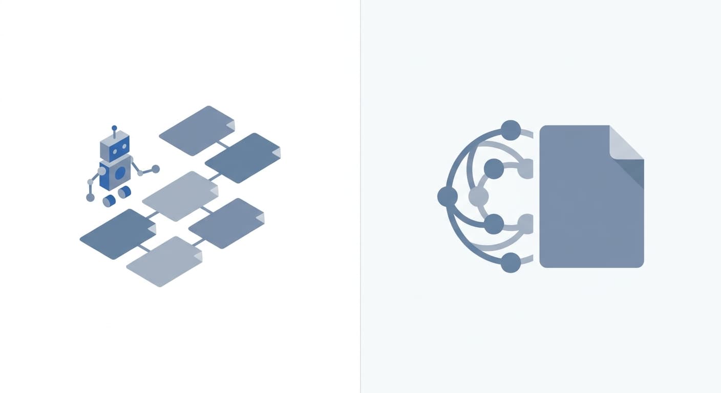 Googlebot reads sitemap at crawl time; AI agent reads llms.txt at inference time